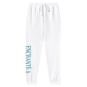 Enchante White Sweatpants in Small